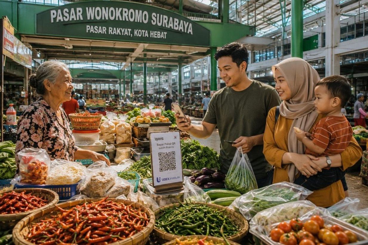 Pasar Tradisional Beradaptasi dengan Pembayaran Digital