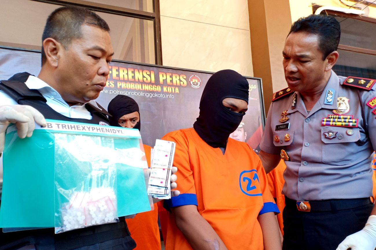 Pelajar SMK Probolinggo Edarkan Narkoba