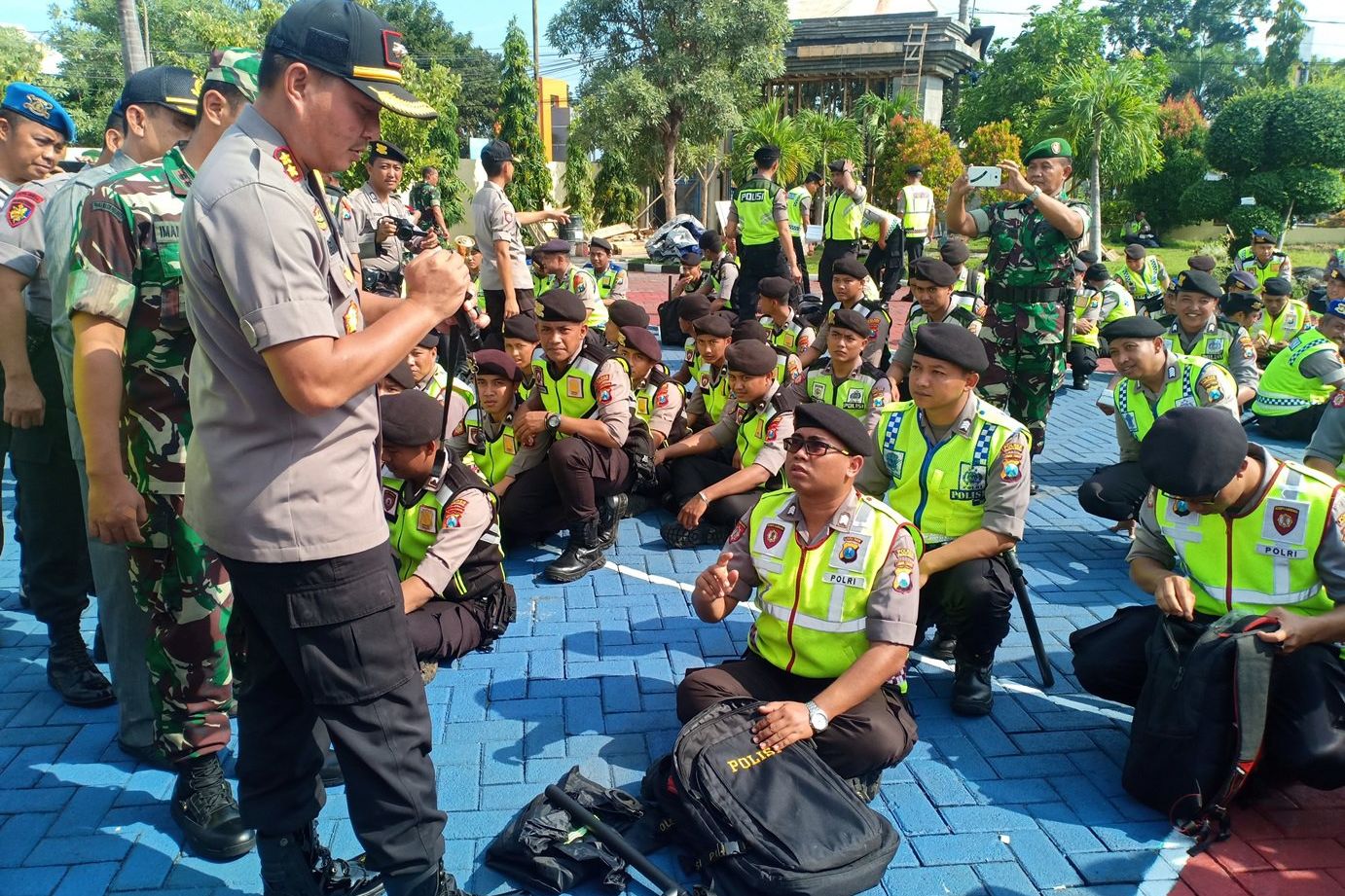 Lima Ribu Personel Amankan Pemilu di Kabupaten Probolinggo