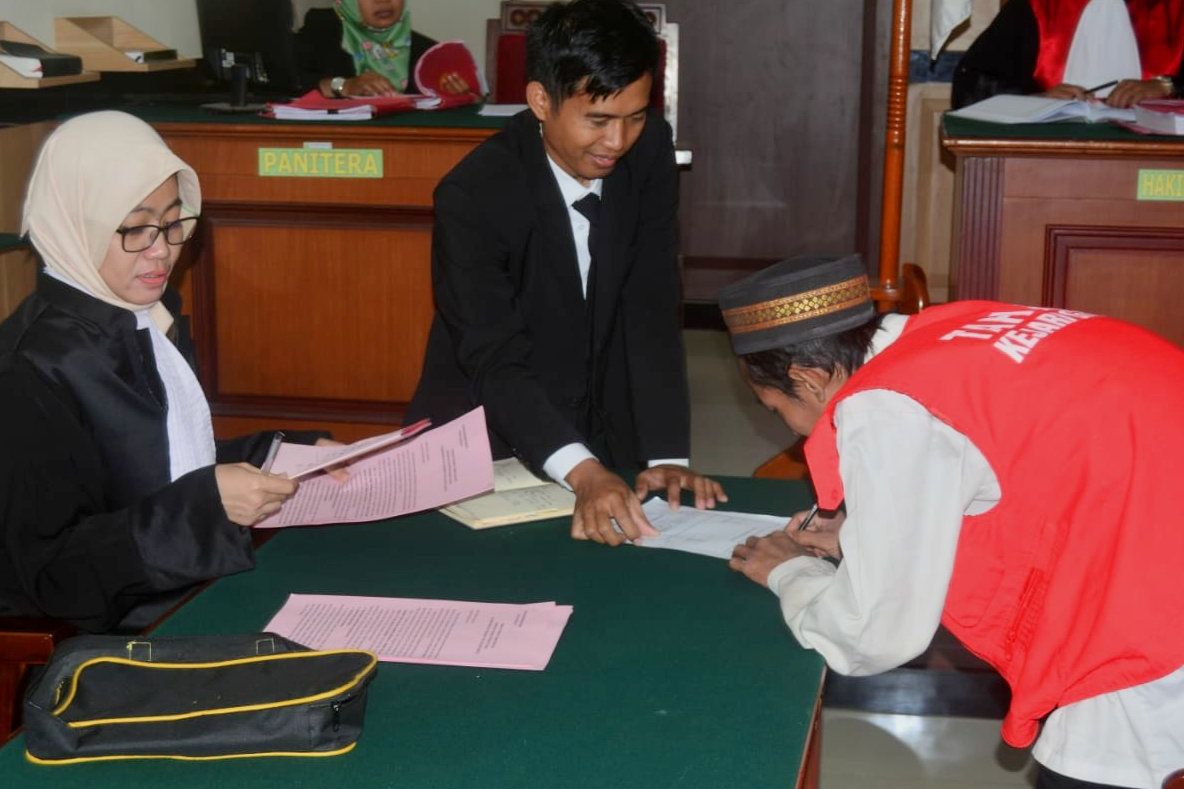 Pembunuh Ibu Kandung Divonis 14 Tahun Penjara