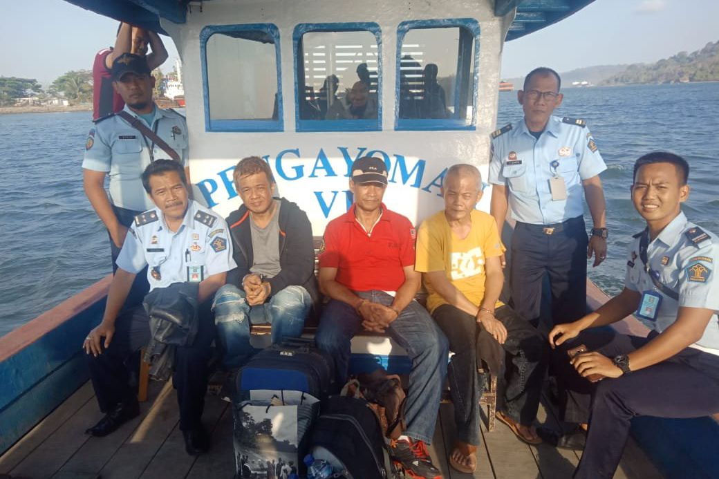 Tiga WNA Terpidana Narkoba Dipindahkan ke Nusakambangan
