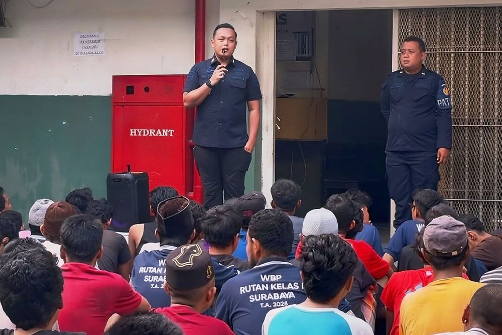 Rutan Surabaya Perkuat Pengawasan dan Ketertiban Blok Hunian