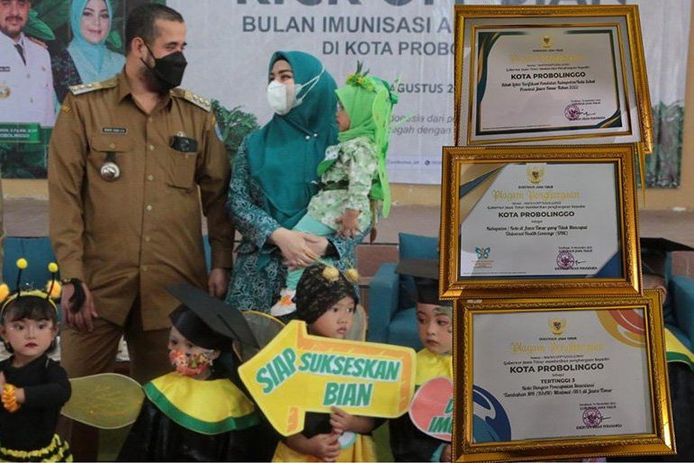 Kota Probolinggo Raih 3 Penghargaan di Bidang Kesehatan dari Pemprov Jatim