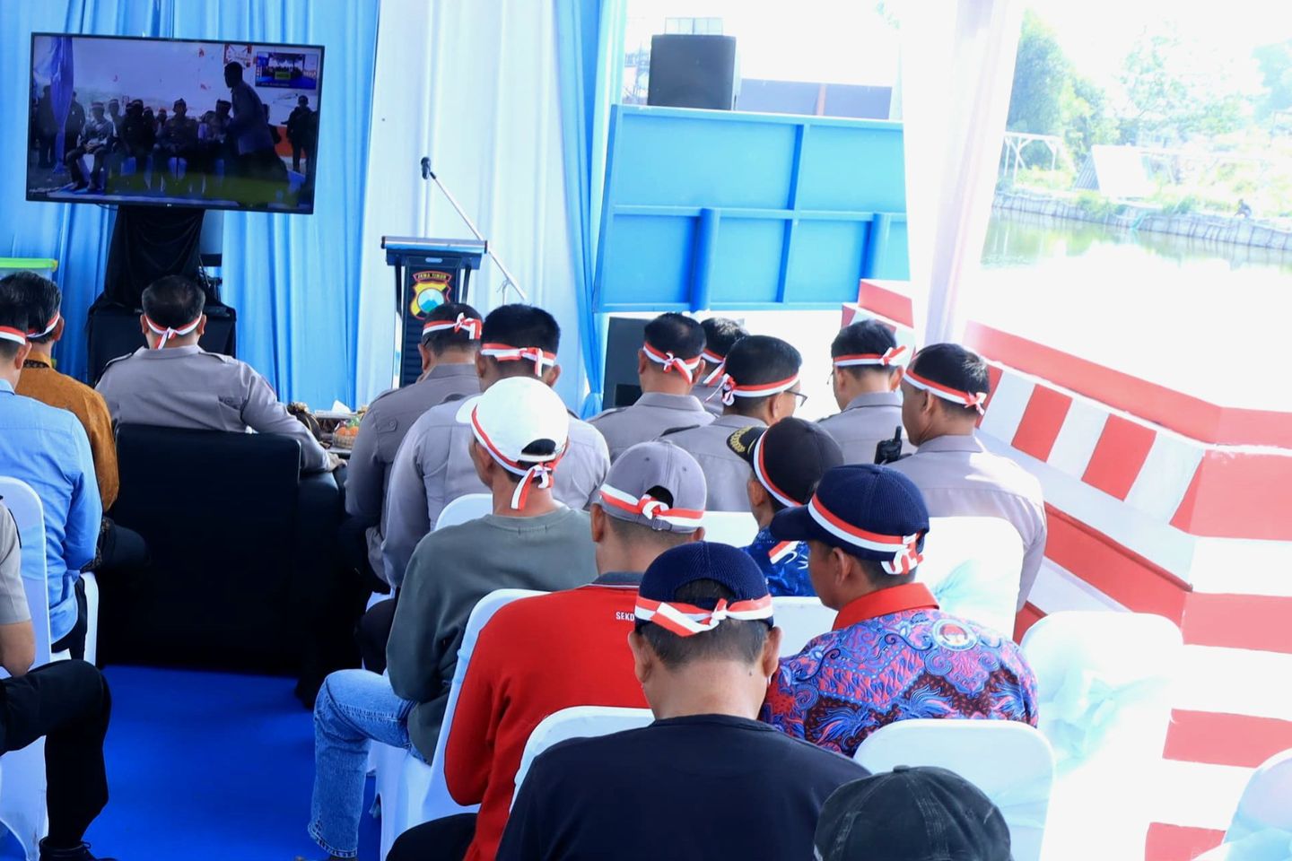 Jembatan Merah Putih Munggugebang Gresik Diresmikan, Buka Akses Ekonomi Warga