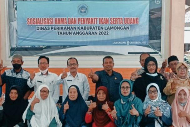 Antisipasi Hama dan Penyakit Ikan Saat Cuaca Ekstrim, Ini yang Dilakukan Dinas Perikanan Lamongan