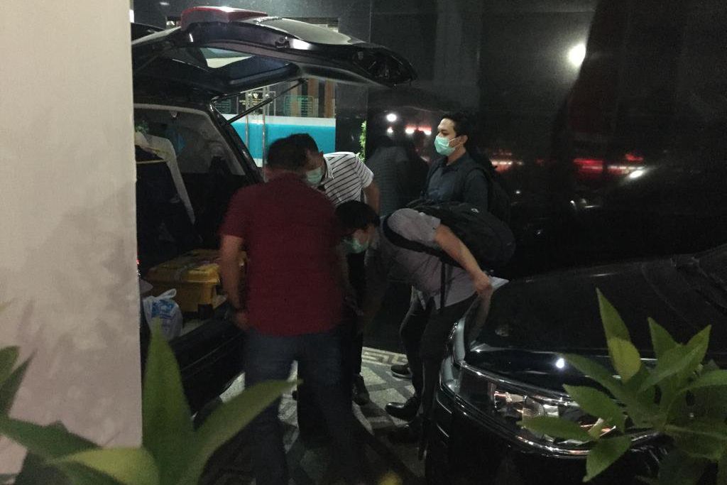 Empat Jam KPK Geledah Gedung BPKAD
