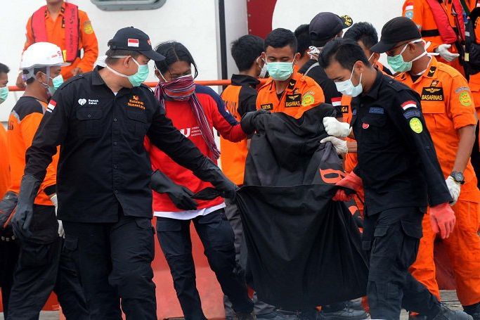 163 Kantong Jenazah Korban Lion Air Sudah Diterima RS Said Sukanto