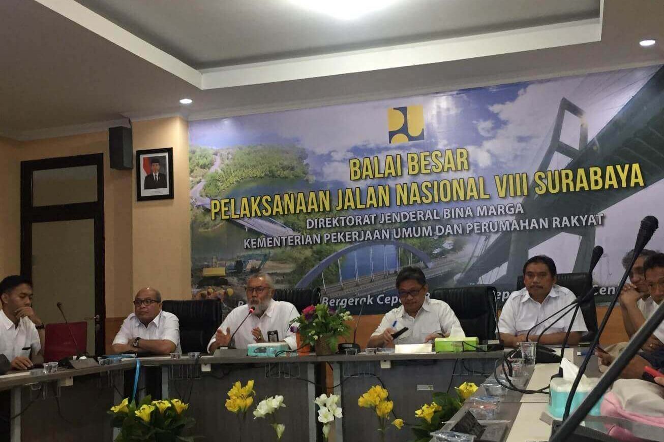 BBPJN VIII Hentikan Pengerjaan Enam Rekonstruksi Jalan Selama Lebaran