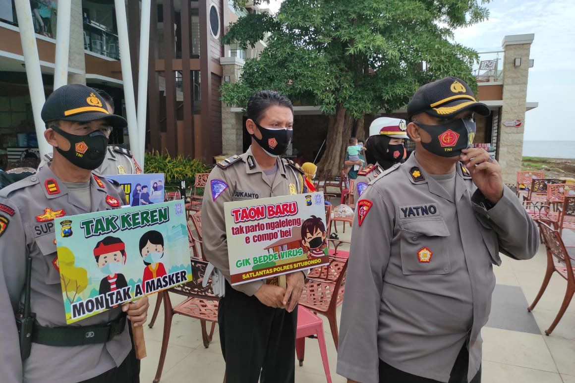 Polres Situbondo Cegah Covid Melalui Program “Pak Dimas”