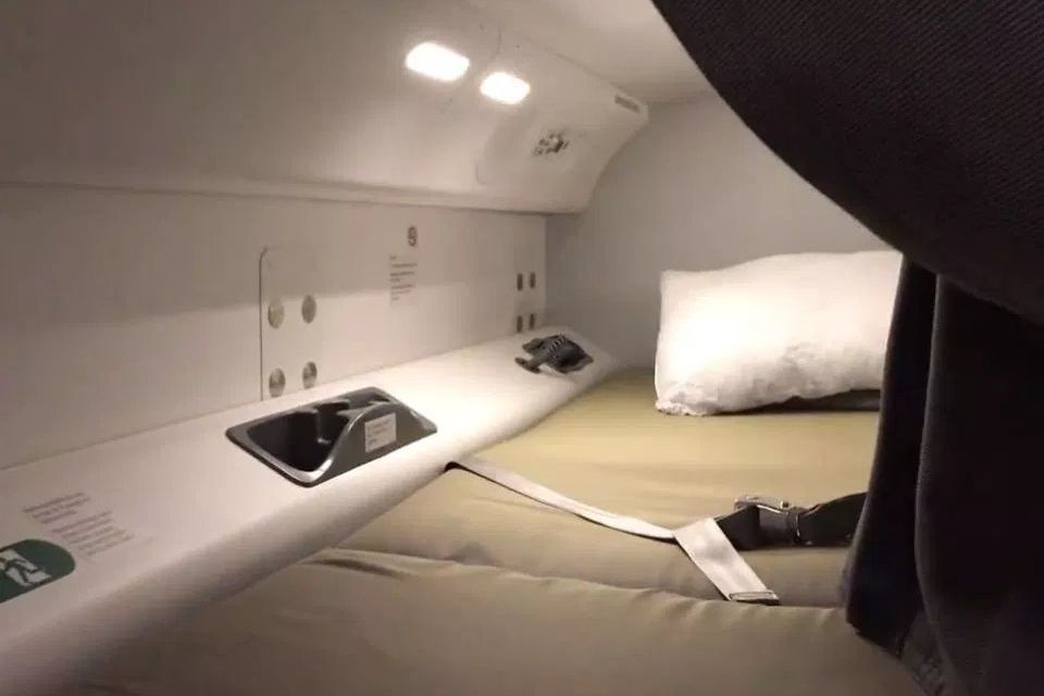 Ini Tempat Tidur Pilot dan Awak Pesawat