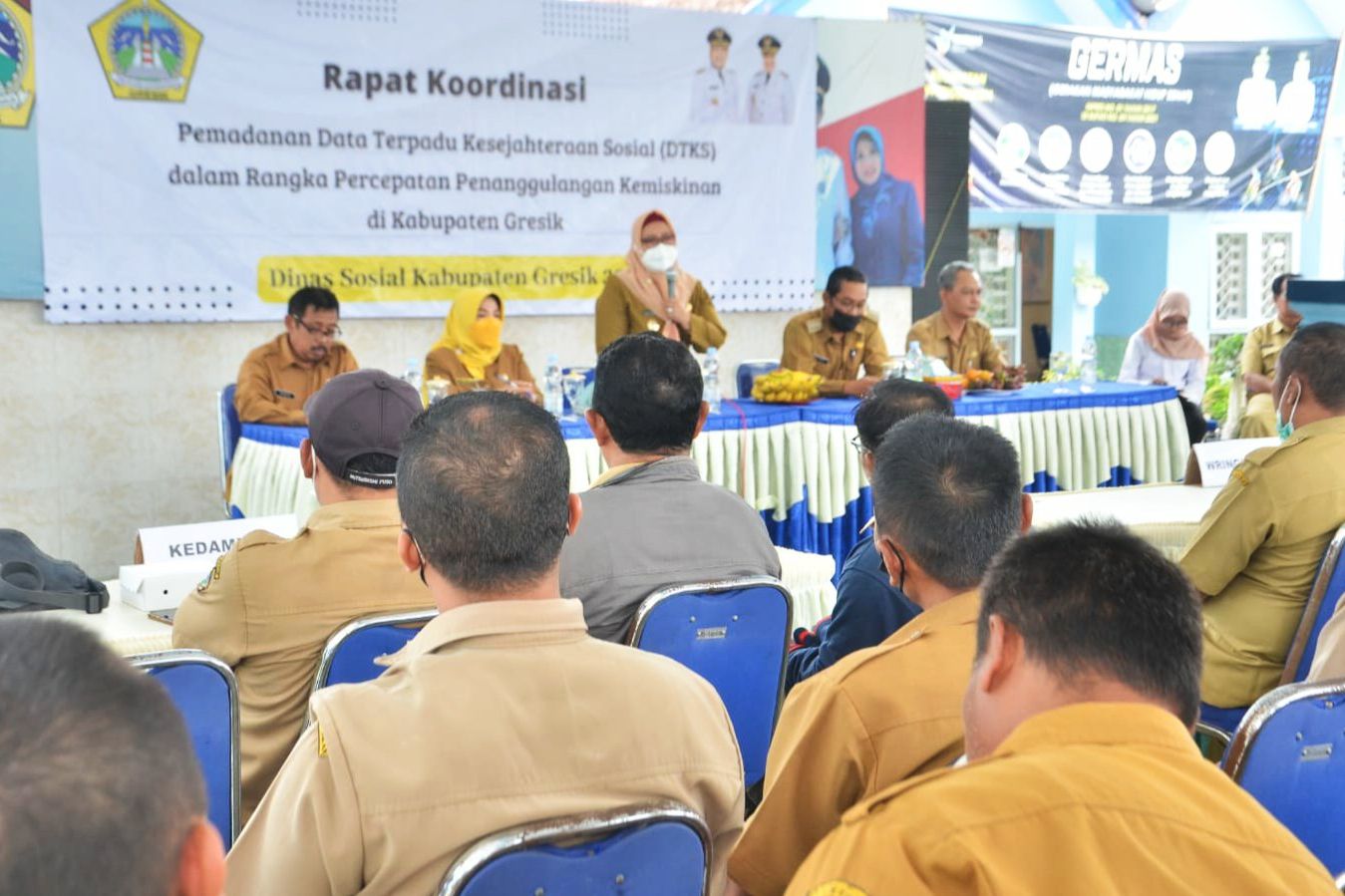 Rakor Pemutakhiran DTKS, Wabup Gresik Ingatkan Akurasi Data Warga Miskin