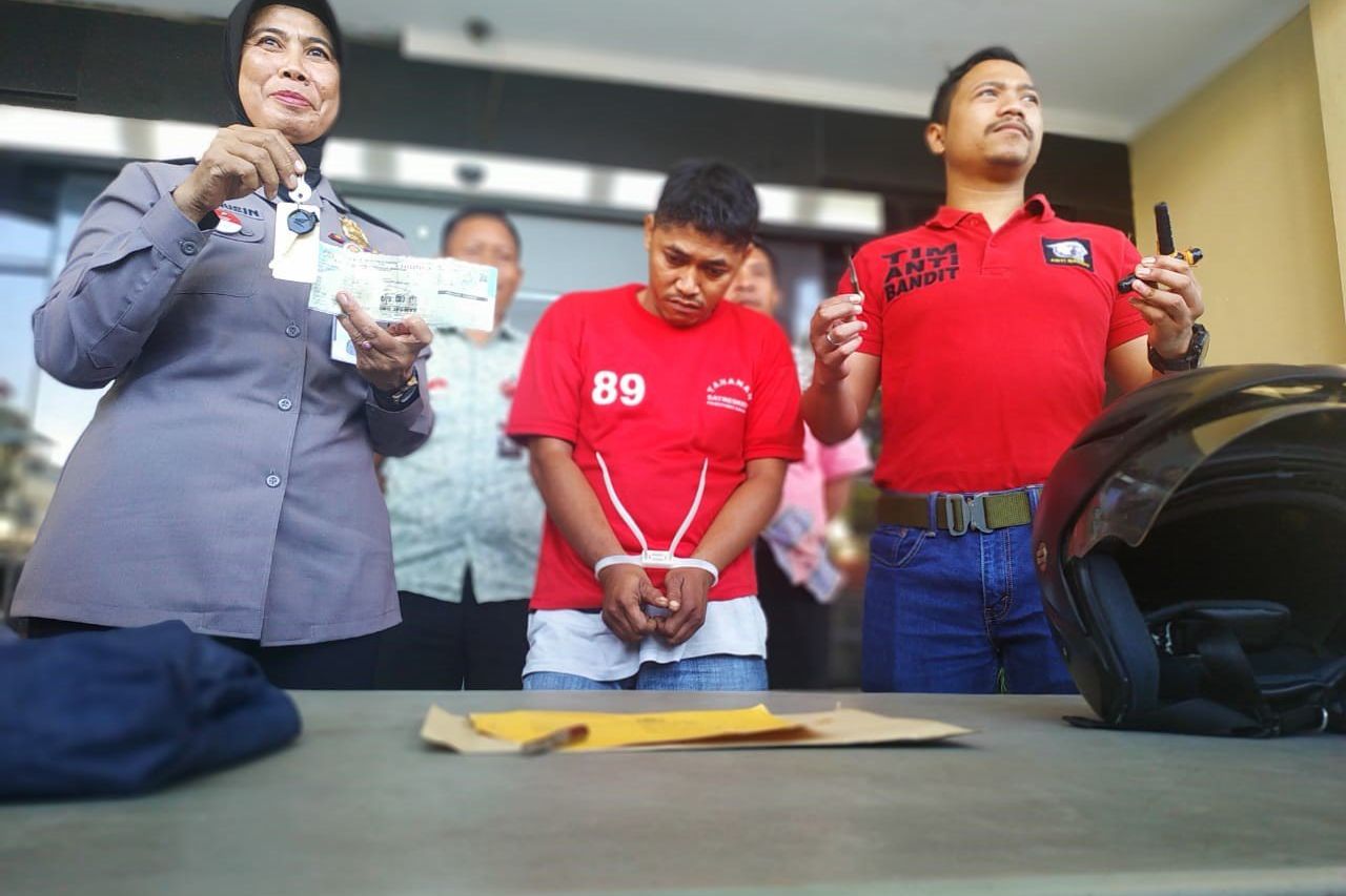 Resmob Polrestabes Surabaya Bekuk Spesialis Pencuri Motor