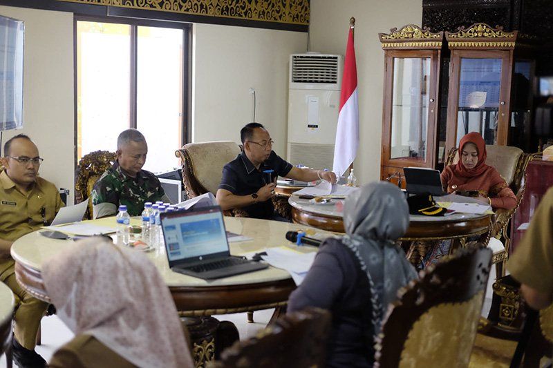 Stabilkan Harga dan Ketersedian Bapok di Mojokerto, Rapat High Level Pengendalian Inflasi Digelar