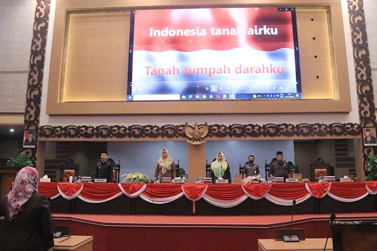 DPRD Kabupaten Mojokerto Gelar Paripurna Bahas Raperda dan APBD Anggaran 2023