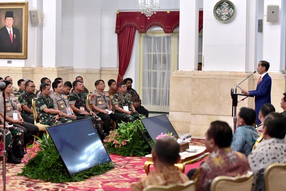 Pilpres 2019, Presiden Jokowi Minta TNI dan Polri Netral