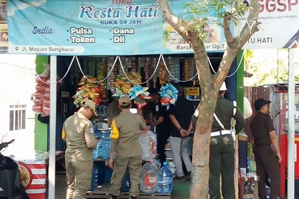 Operasi Gabungan Satpol PP Kota Mojokerto, Peredaran Rokok Ilegal Nihil