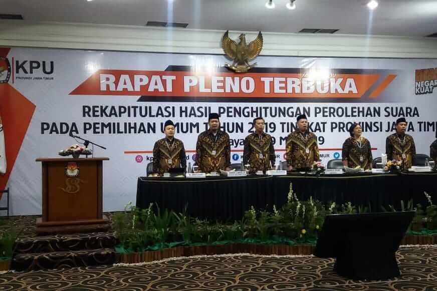 Rekapitulasi Tingkat Provinsi Diawali dengan Doa