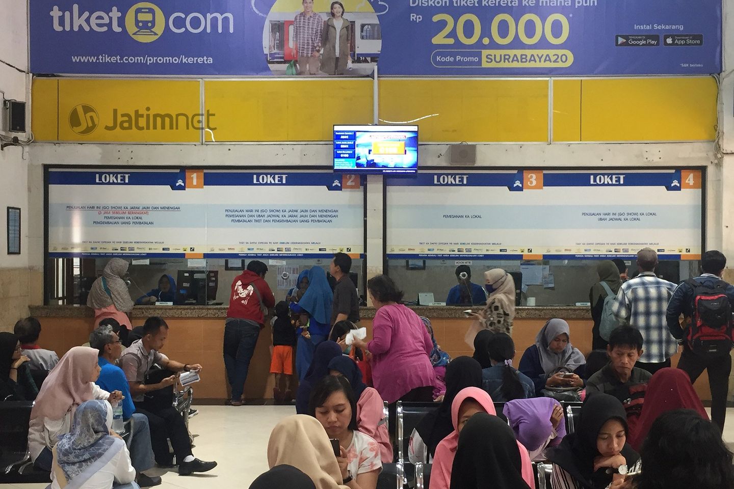 Daop 8 Operasikan 91 KA Sepanjang Angkutan Lebaran