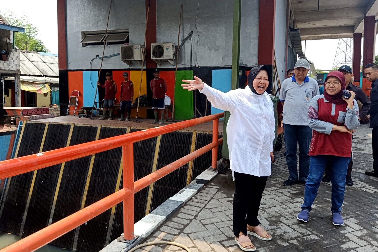 Antisipasi Banjir, Pemkot Surabaya Gencar Normalisasi Sungai dan Tambah Kapasitas Pompa