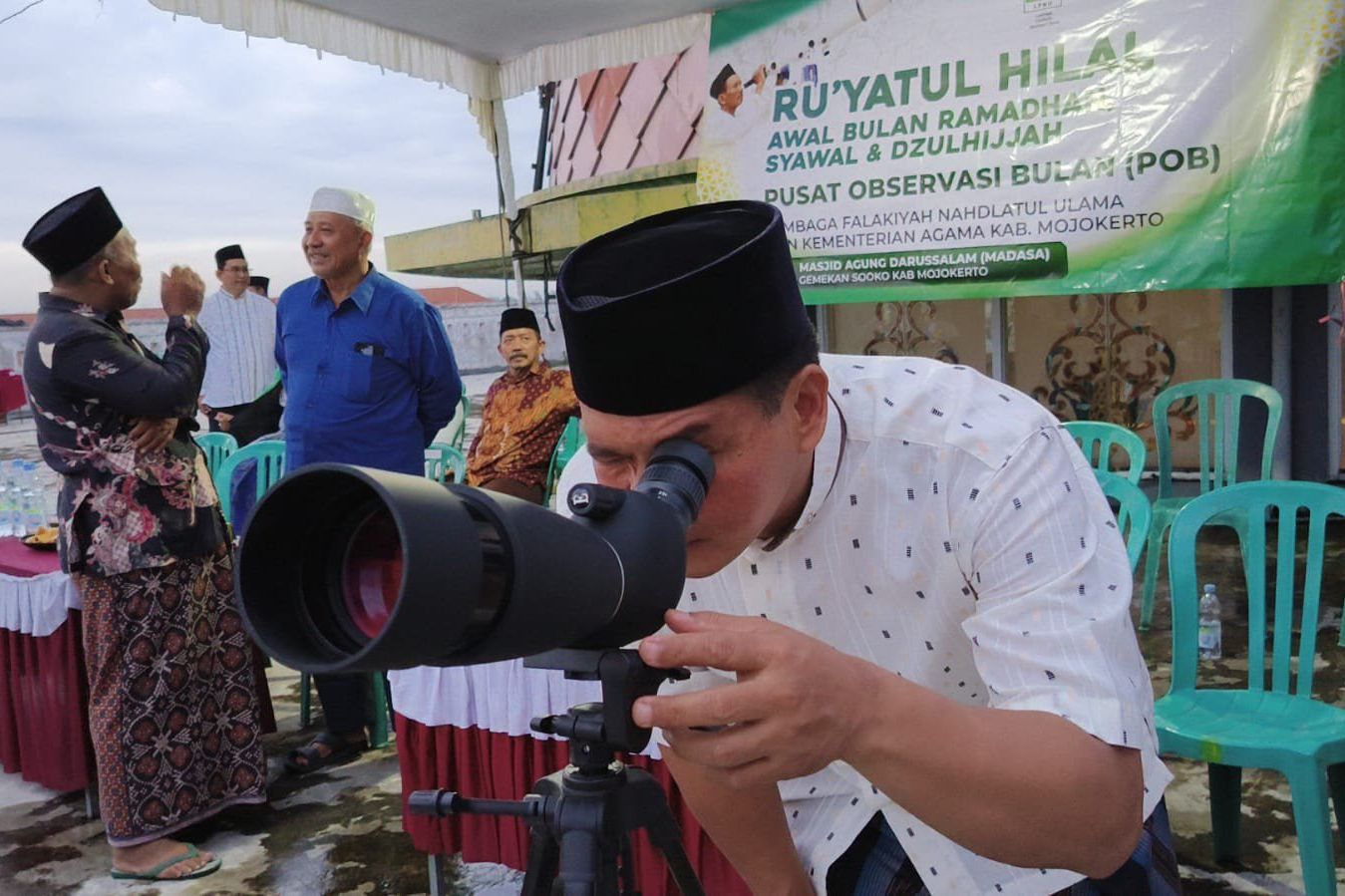 Rukyah di Atap Masjid Madasa: Tim Falakiyah Nyatakan Awal Ramadan Jatuh pada Kamis 19 Februari 2026