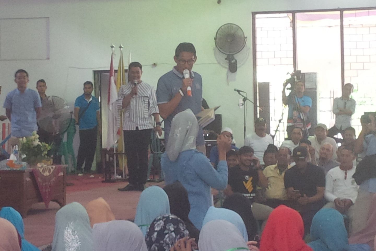 Sandiaga Sungkan Hadapi Ma'ruf dalam Debat Cawapres