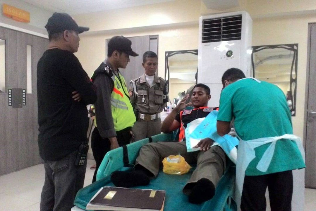 Tertibkan Pedagang di Pasar Keputran, Satpol PP Dibacok