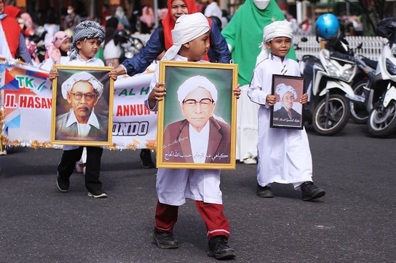 Ribuan Siswa TK dan RA di Situbondo Meriahkan Pawai Satu Abad NU