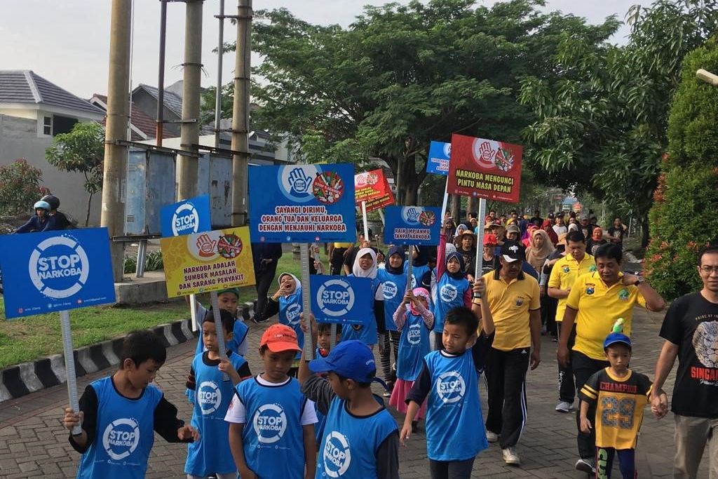 Kelurahan Sekardangan Sidoarjo Jadi <em>Role Model</em> Kampung Bebas Narkoba