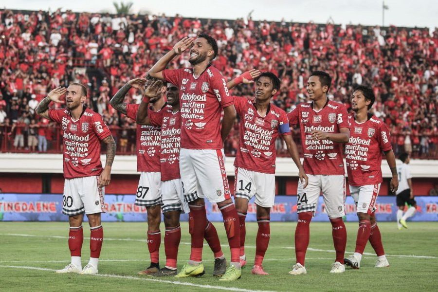 Dua Gol Stefano Antar Bali United Menang Atas Persija