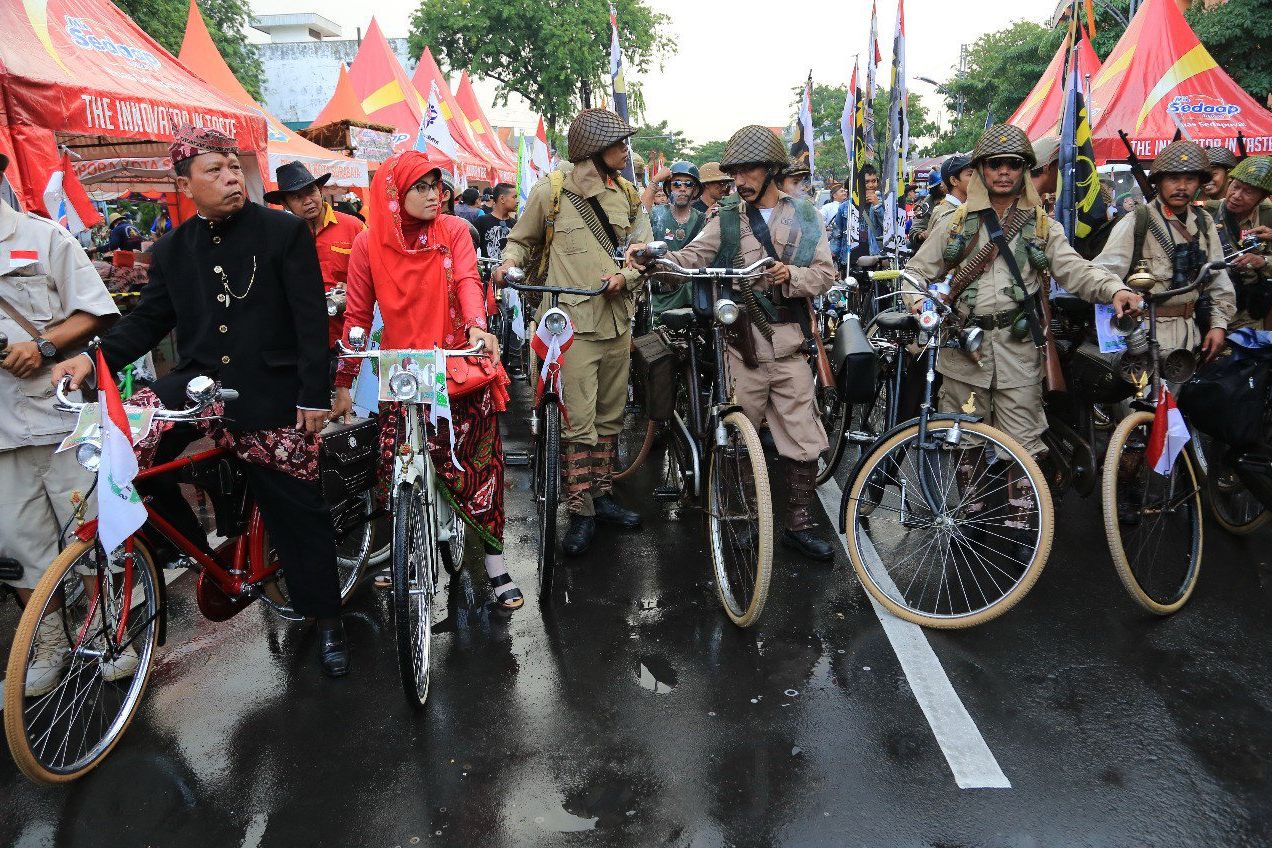Hari Jadi Surabaya, Pemkot Gelar Jambore Sepeda Tua  