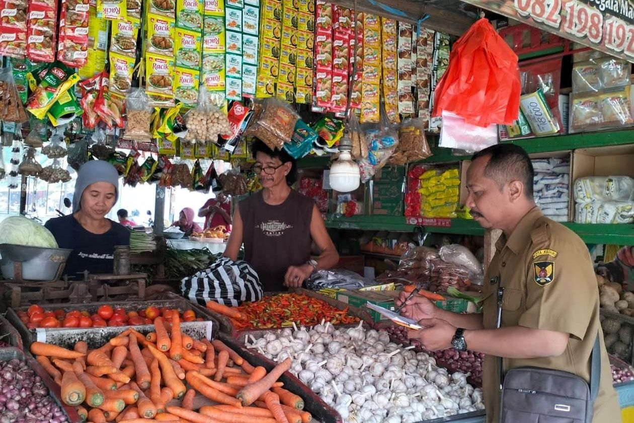 Harga Bawang Merah di Pasar Setono Betok Kediri Meroket