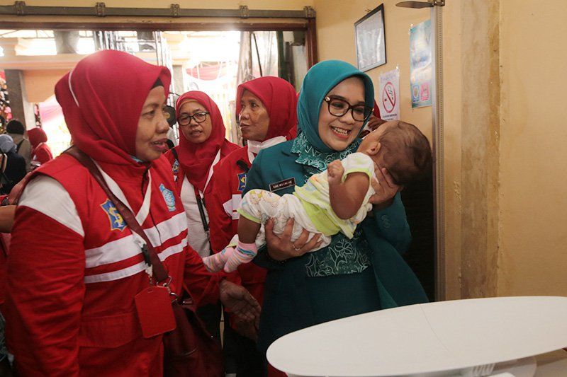 Posyandu 2 Pacar Kembang Surabaya Jadi Percontohan Penurunan Stunting Tingkat Nasional