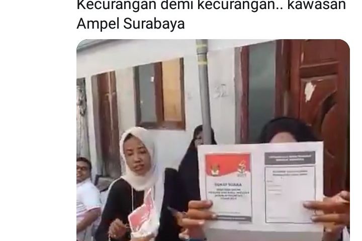 Bawaslu Surabaya Tegaskan Tidak Ada Kecurangan Surat Suara Tercoblos