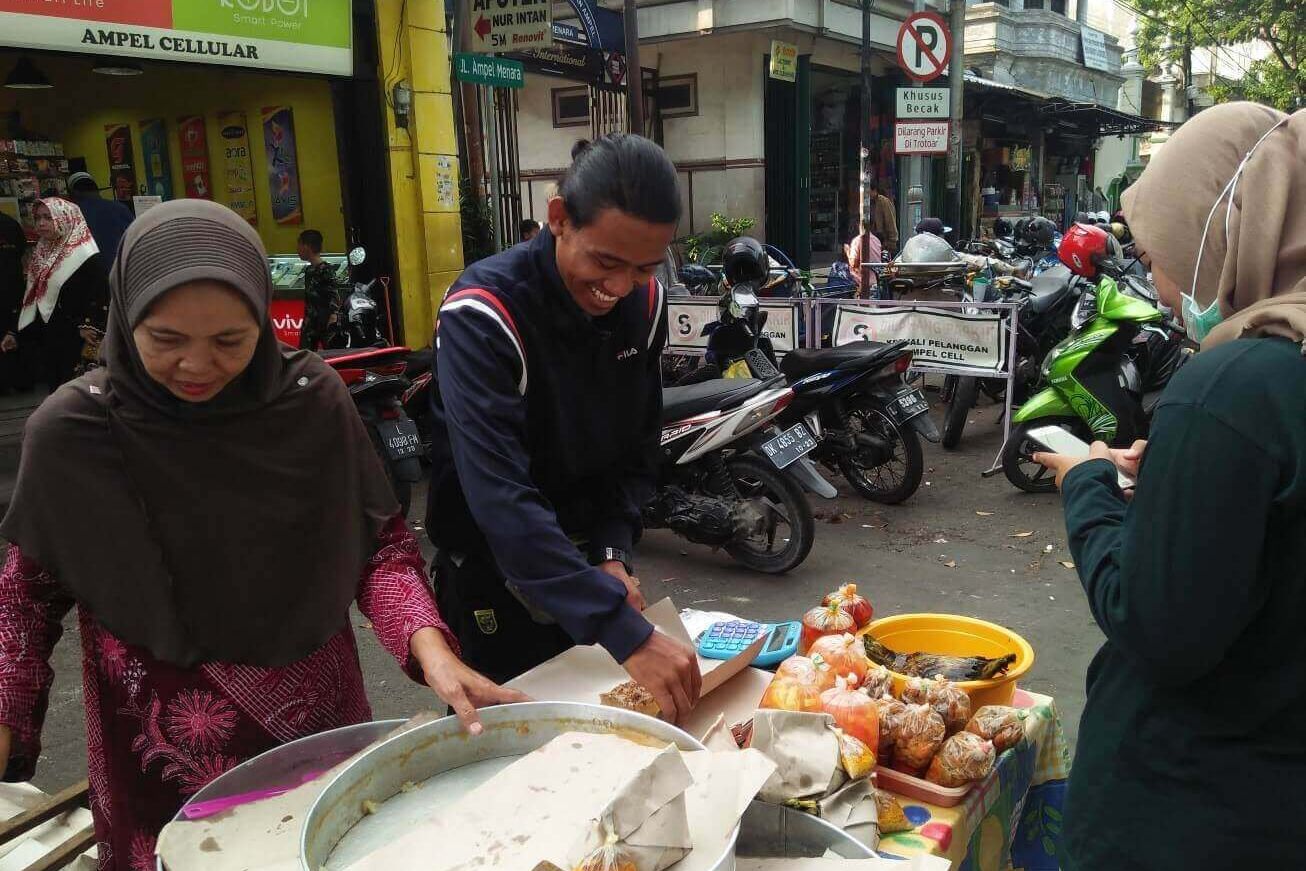 40 Tahun Takjil Khas Banjar di Kawasan Ampel Surabaya