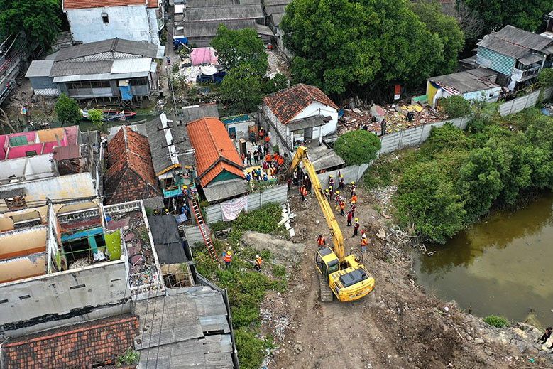 Kosongkan 11 Persil di Tambak Sarioso, Pemkot Surabaya Segera Bikin Rumah Pompa Kandangan