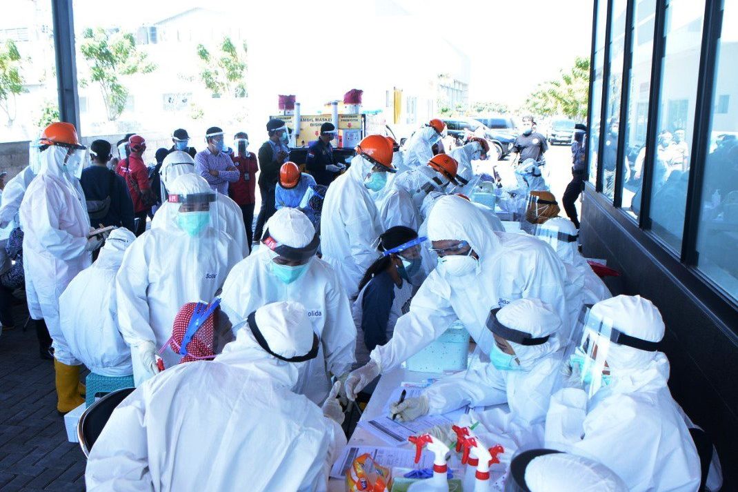 Karyawan Pabrik Pengemasan Udang PT PMPP Situbondo Terkonfirmasi Covid-19 Terus Bertambah