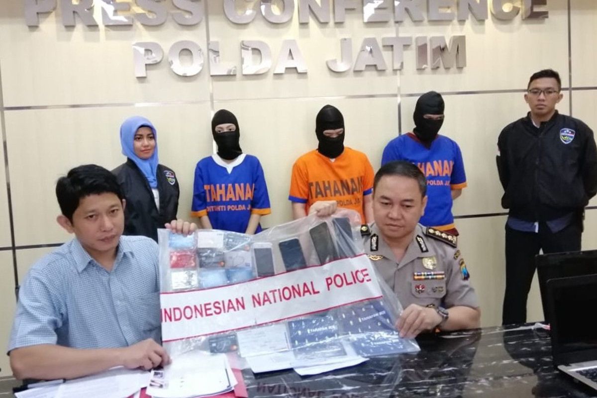 Pembobolan Kartu Kredit Berkedok Agen Perjalanan Wisata Dibongkar Polda Jatim