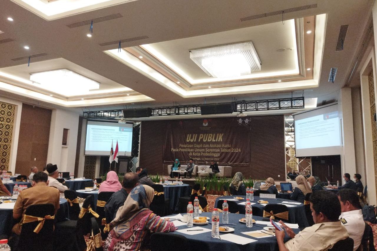 Uji Publik Penataan Dapil Pemilu 2024 di Kota Probolinggo, Muncul Lima Opsi Dapil 
