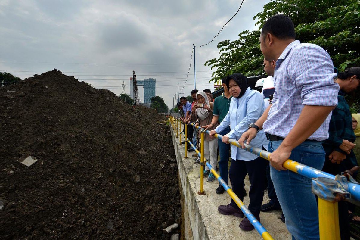 <em>Underpass</em> Mayjen Sungkono Menyisakan Saluran Air