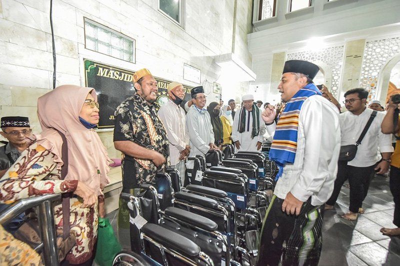 Safari Ramadan, Walkot Eri Bersama Baznas Galakkan Gerakan Zakat