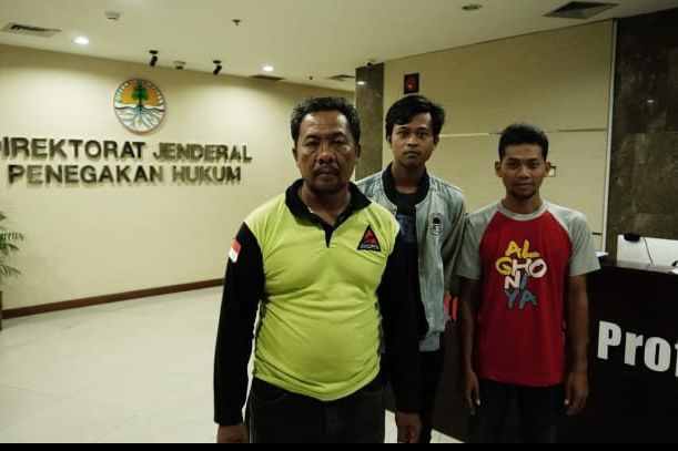 Sampai di Jakarta, 3 Warga Mojokerto Tolak Tambang Lanjutkan Aksi di Depan Istana