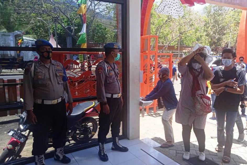 Cegah Klaster Baru, Polres Situbondo Terjunkan 300 Personil Amankan Tempat Wisata