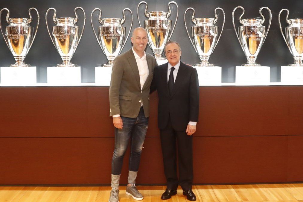Zidane Kembali Pimpin Real Madrid
