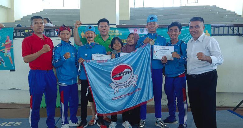 Tim Wushu Probolinggo Raih Tiga Medali di Popda Jatim XIV 2024