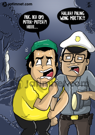 Teror Pocong Bikin Horor