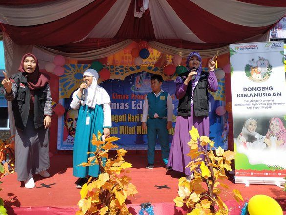 Lewat Tigor Sang Gajah, ACT Ajarkan Nilai Kepedulian pada Siswa SD