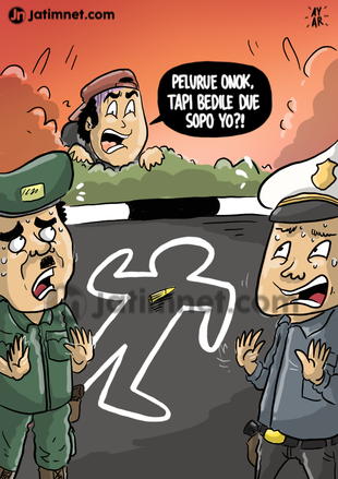 Tewas Ditembus Peluru Tak Bertuan?
