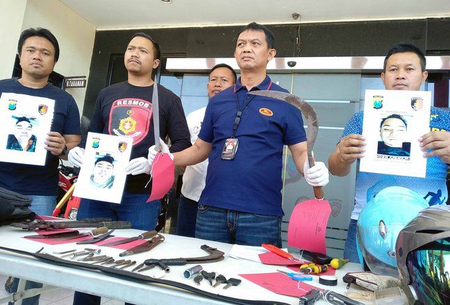 Tiga Pelaku Curanmmor yang Ditembak Mati Jaringan Pembobol Rumah