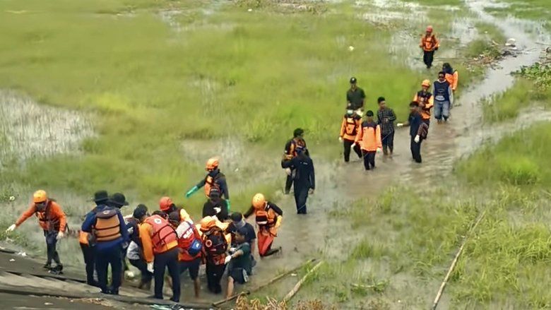 Pencari Ikan yang Tenggelam di Bendung Gerak Sembayat Gresik Ditemukan