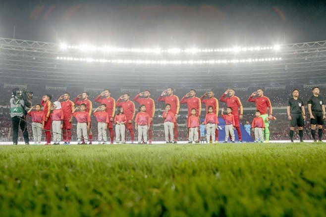 Tim Garuda Terpuruk di Dasar Klasemen Sementara Grup G